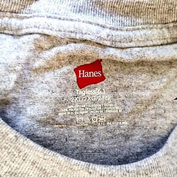 SNAP-ON Men's 2XL Heather Gray SS Tee (HANES) ~ MOTORCYCLE Graphics ~ NE… - Picture 7 of 14